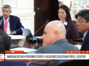 Nacional: bancadas definen posiciones frente a facultades solicitadas por el ejecutivo