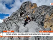 Áncash: rescatistas continúan búsqueda de australiano desaparecido en la cordillera