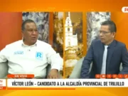 Víctor León propone intercambios viales y plan de 100 días para Trujillo