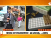 El Porvenir: mensaje extorsivo amenaza a transportistas que cubren rutas hacia la sierra