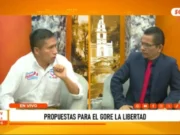 Aldo Carlos Mariños plantea central de videovigilancia y 1000 km de vías para La Libertad