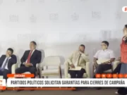 Huaraz: Partidos piden garantías para cierres de campaña