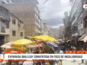 Huaraz: Exparada Quillcay afronta grave problema de salubridad