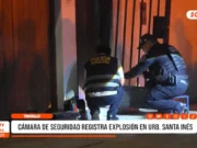 Trujillo: cámara de seguridad registra explosión en urb. Santa Inés