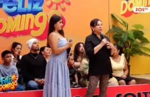 Isa Torres presentó elegante pasarela en Feliz Domingo