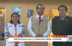 Trujillo: Luis Dyer supervisó acciones contra el sarampión