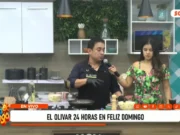 El Olivar 24 Horas presentó sus deliciosos platos en Feliz Domingo