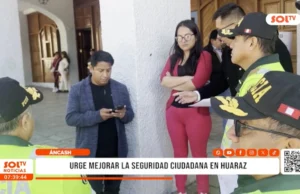 Huaraz: vecinos reclaman mayor seguridad en sus barrios