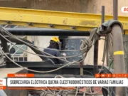Trujillo: sobrecarga eléctrica quema electrodomésticos y deja pérdidas a varias familias
