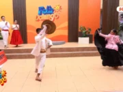 Escuela de Arte Virgilio Rodríguez se presentó en Feliz Domingo