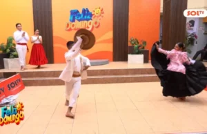 Escuela de Arte Virgilio Rodríguez se presentó en Feliz Domingo
