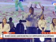 La Esperanza: Wilmer Sánchez logró reunir a miles de simpatizantes