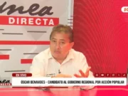 Óscar Benavides, candidato al Gobierno Regional de La Libertad por Acción Popular: “Vamos a hacer una reingeniería del gobierno regional. Se tiene que limpiar la casa por dentro porque sabemos que hay mafias, hay corrupción”
