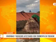 Tormenta en Tocache destruye techos de viviendas y negocios en San Martín