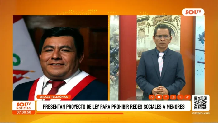 Marino Lavado plantea prohibir redes sociales a menores de 16 años
