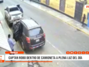 Trujillo: Captan robo dentro de camioneta a plena luz del día