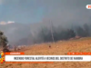 Cajamarca: incendio forestal alertó a vecinos del distrito de Namora