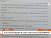 Moche: docentes cuestionan clases virtuales desde aulas con forados