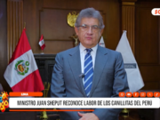 Nacional: ministro Juan Sheput reconoce labor de los canillitas del Perú