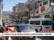Huaraz: regidor electo pide priorizar la atención al comercio informal y al transporte