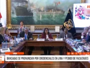 Lima: Congreso debate credenciales de López Aliaga y facultades