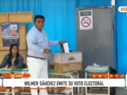 Elecciones 2026: Wilmer Sánchez sufraga en La Esperanza y llama a respetar la democracia