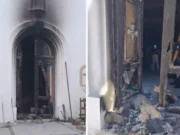 México: incendian puerta y destruyen imágenes religiosas en una capilla