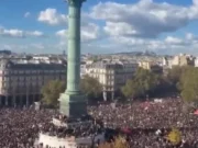 Francia: estudiantes toman simbólicamente la Bastilla durante masiva jornada de protestas