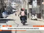 Cajamarca: detienen a pareja por presunta extorsión con explosivos a discoteca