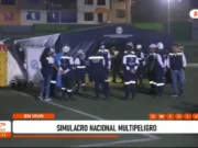 El Porvenir: simulacro multipeligro evidencia escasa participación vecinal ante riesgo de huaicos