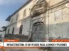 Chiclayo: colegio con riesgo de desplome pone en peligro a escolares y peatones