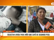 Trujillo: Niño de 5 años cae de un segundo piso en Florencia de Mora y su familia pide ayuda para su tratamiento