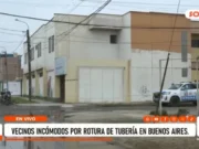 Trujillo: Vecinos de Víctor Larco reclaman por aniego tras presunta rotura de tubería