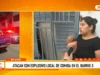 Mujer embarazada denuncia extorsión tras atentado con explosivo contra su negocio en Alto Trujillo