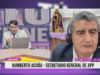“APP no está muerto y va a reinscribirse en el 2027; lo que se tendrá que evaluar es si cambiamos o no de nombre”: Humberto Acuña, secretario nacional de Organización Territorial de Alianza para el Progreso