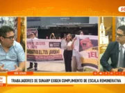 Trujillo: trabajadores de Sunarp exigen cumplimiento de escala remunerativa