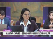 «El pleno del Senado puede agregar más puntos a las facultades; si la oposición no quiere asistir, que entren sus accesitarios»: Martha Chávez, senadora por Fuerza Popular.