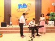 Jean Paul sorprende con su talento al piano en Feliz Domingo