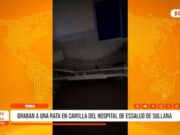 Piura: graban a una rata en camilla del hospital de EsSalud de Sullana