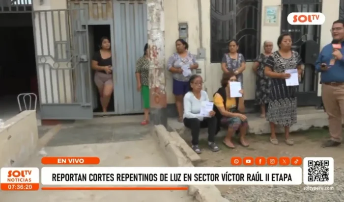 Trujillo: Más de 500 vecinos reportan cortes de luz en El Porvenir