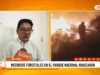 Áncash: incendios forestales en el parque nacional Huascarán